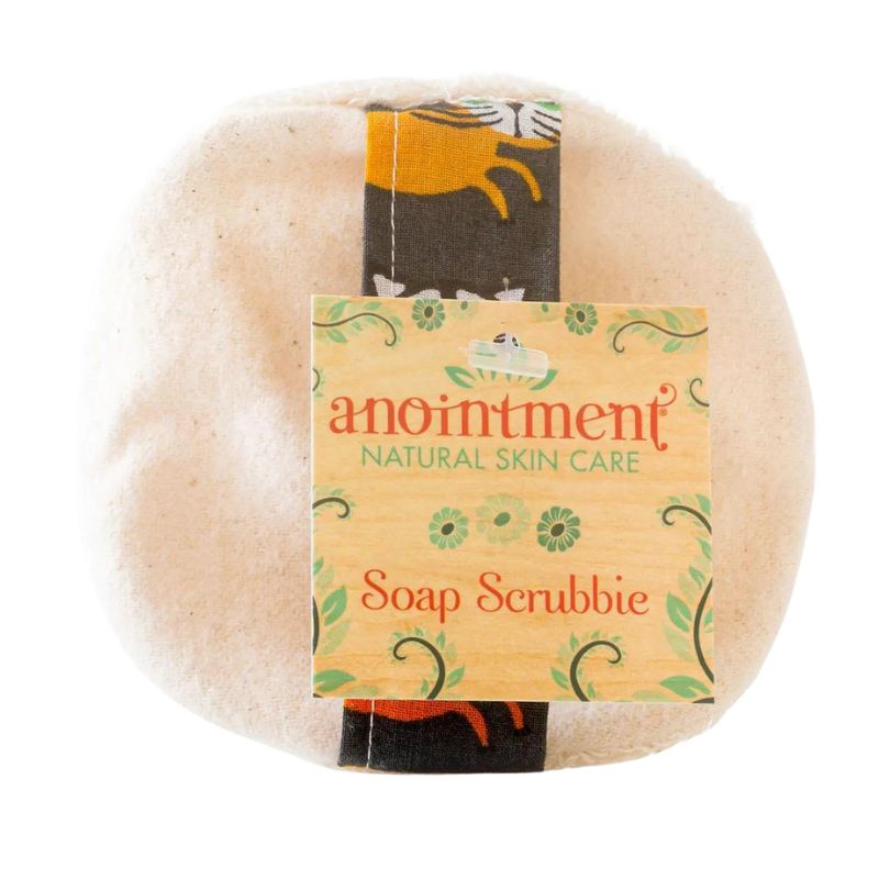 Organic Cotton Soap Scrubbie