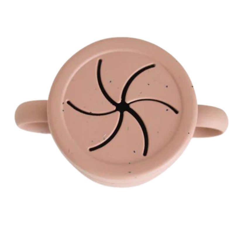 Snack Cup Coral Speckled