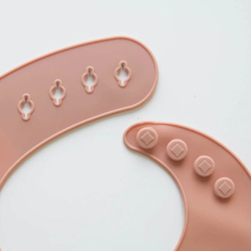 Silicone Bibs Coral