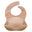 Silicone Bibs Peach