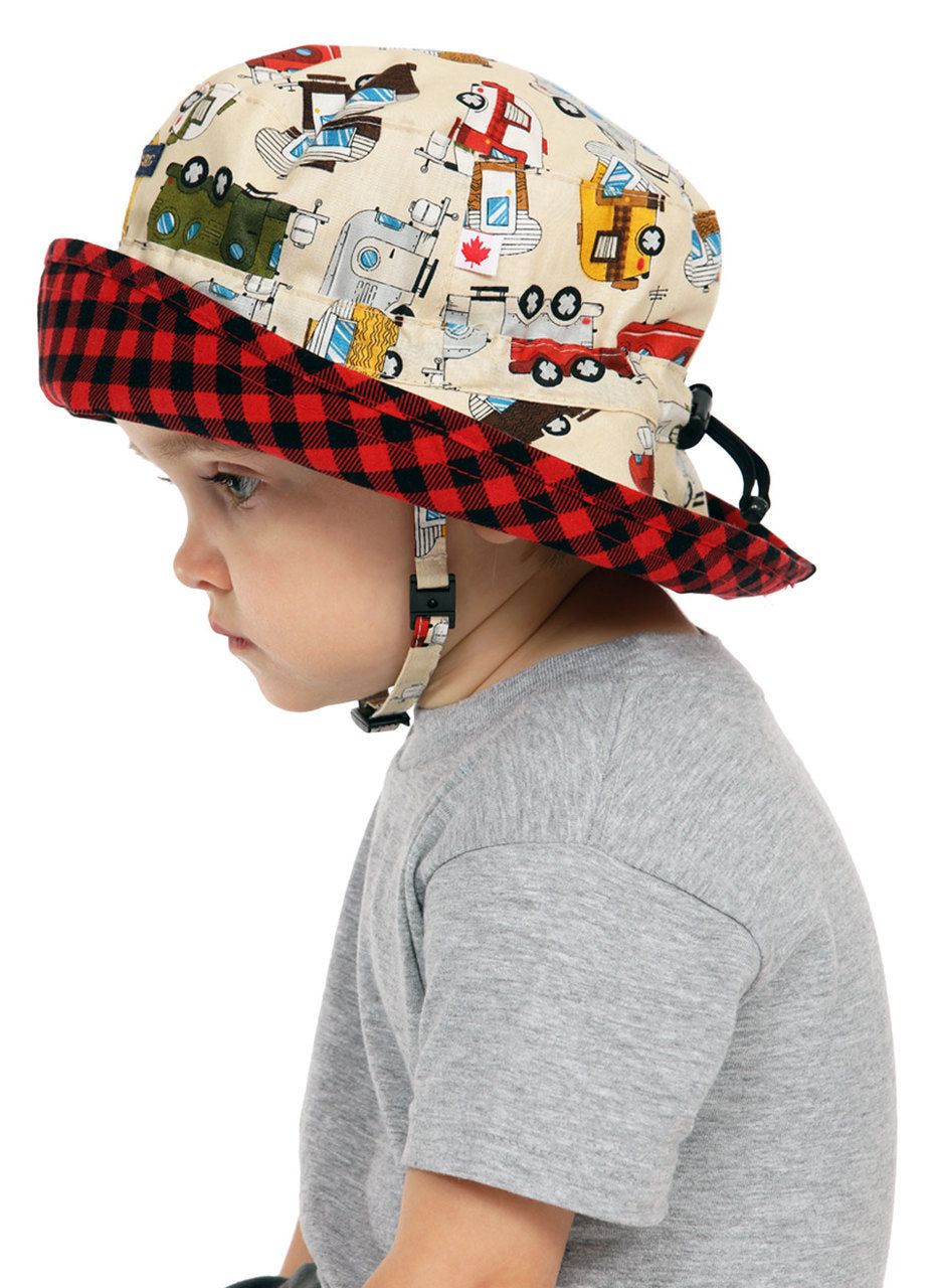 Adjustable Sun Hat - 0-2 Years