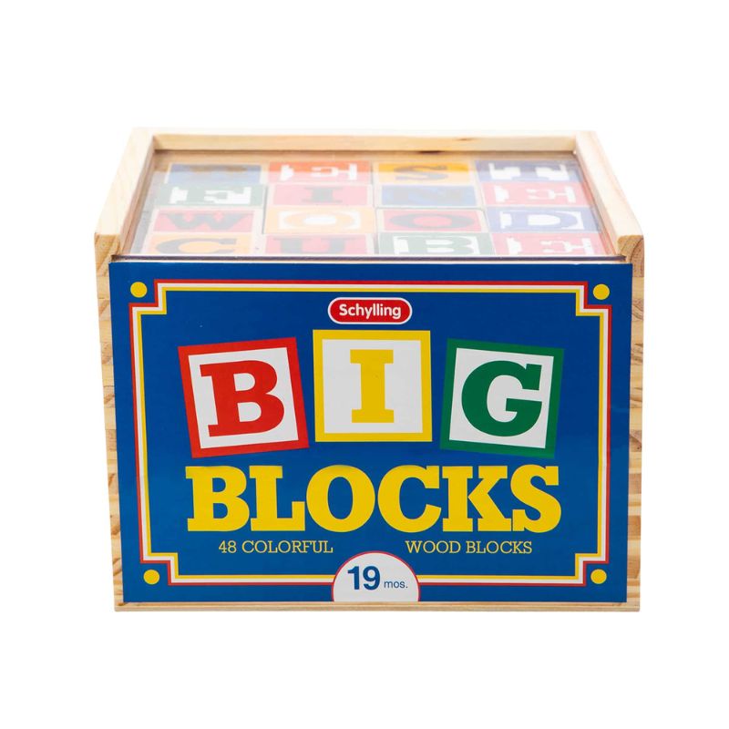 Wooden Alphabet Blocks Letters