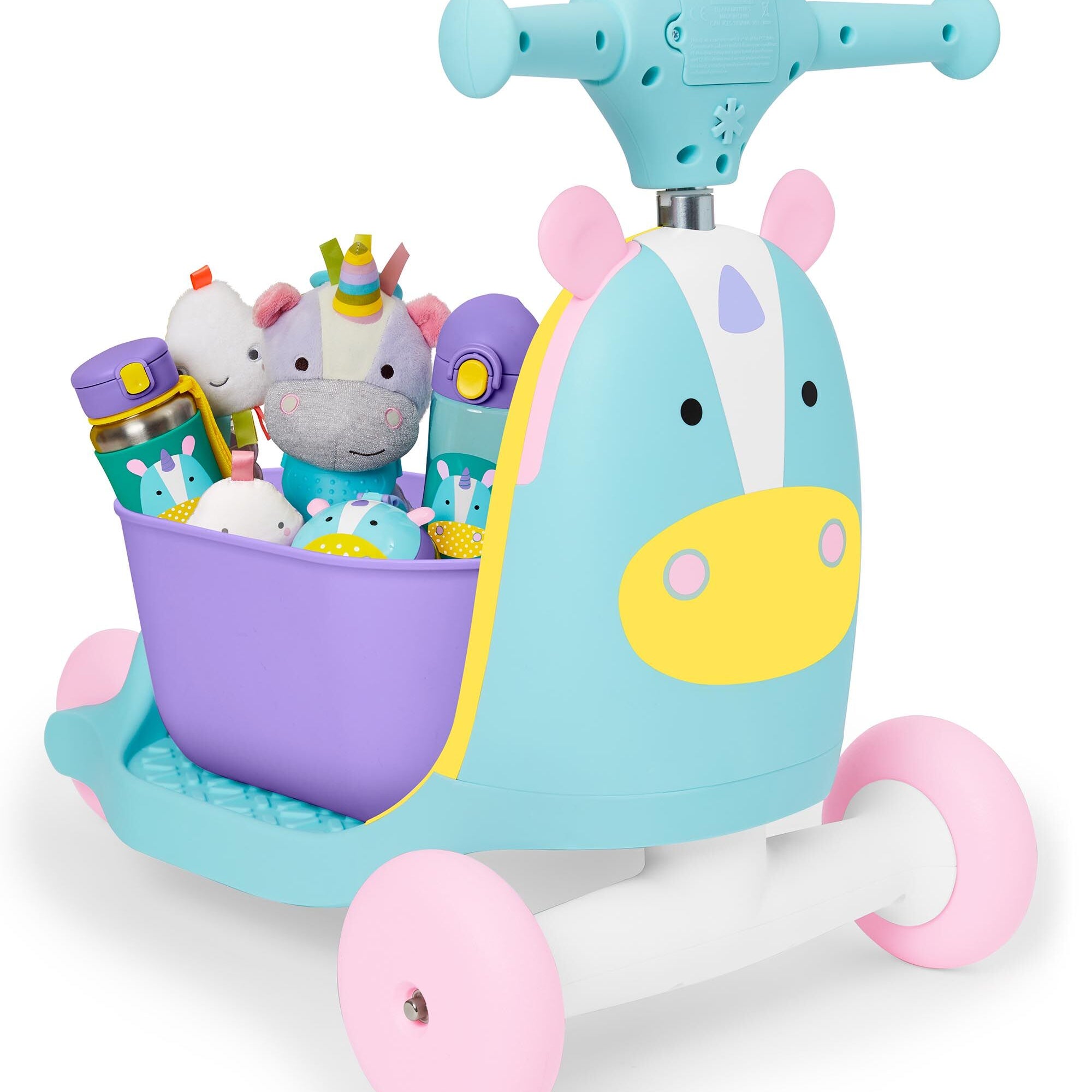 Zoo 3-in-1 Ride On Toy unicorn