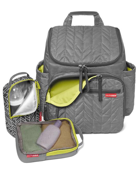 Forma Backpack Diaper Bag Grey
