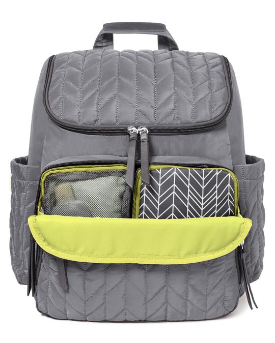 Forma Backpack Diaper Bag Grey