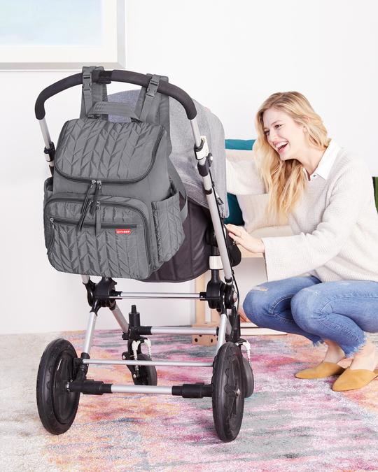 Forma Backpack Diaper Bag Grey