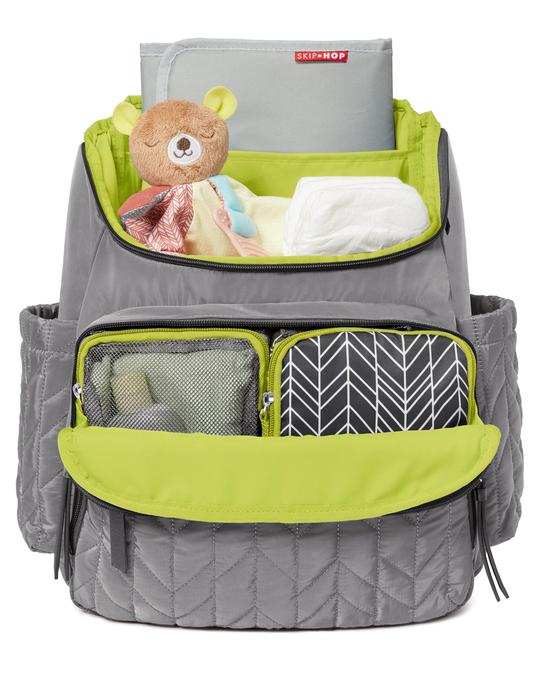 Forma Backpack Diaper Bag Grey
