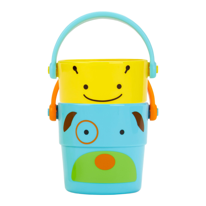 Seaux à empiler et à verser Zoo