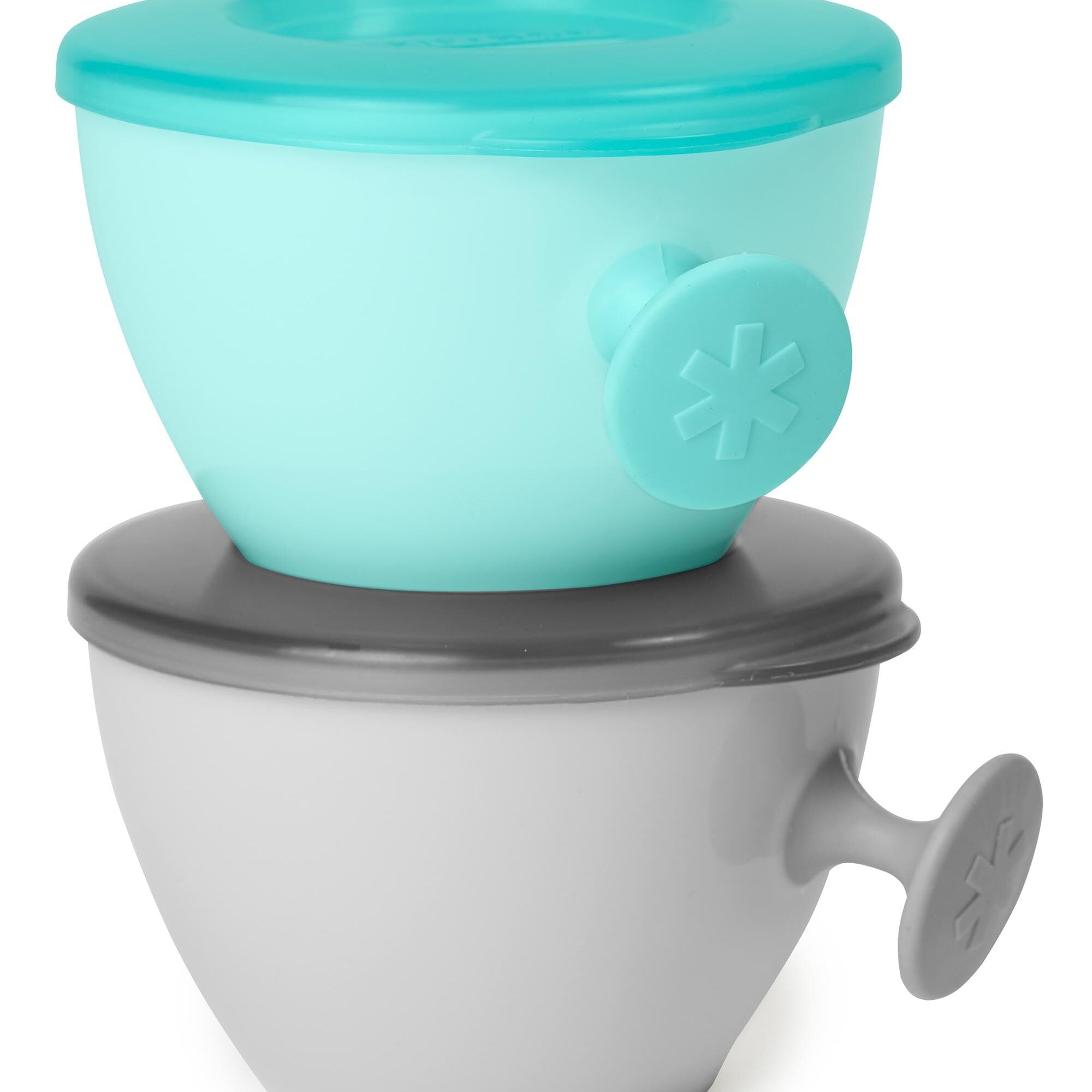 Easy-Grab Bowl Set Grey And Teal