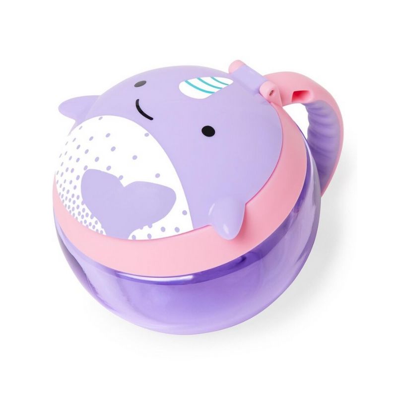 Zoo Snack Cup Narwhal