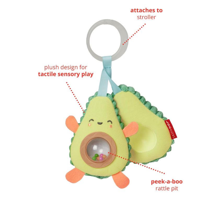 Farmstand Avocado Stroller Toy