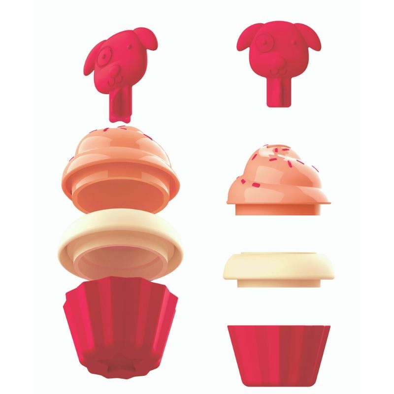 Zoo Sort & Stack Cupcakes Set