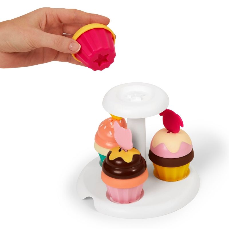 Zoo Sort & Stack Cupcakes Set