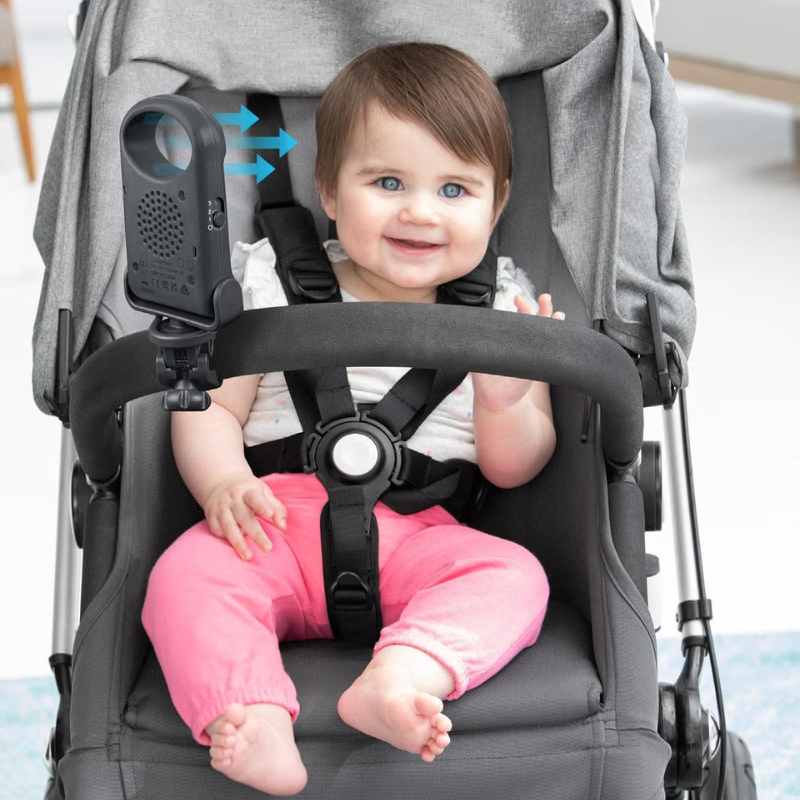 Ventilateur de poussette sans lame Stroll and Connect