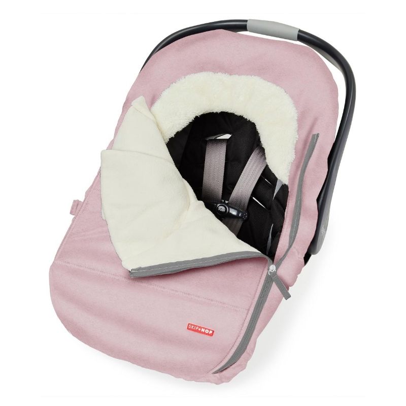 Stroll & Go Car Seat Cover Heather Pink