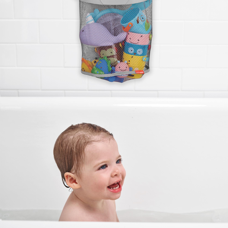 Skip hop moby scoop sales & splash bath toy organizer