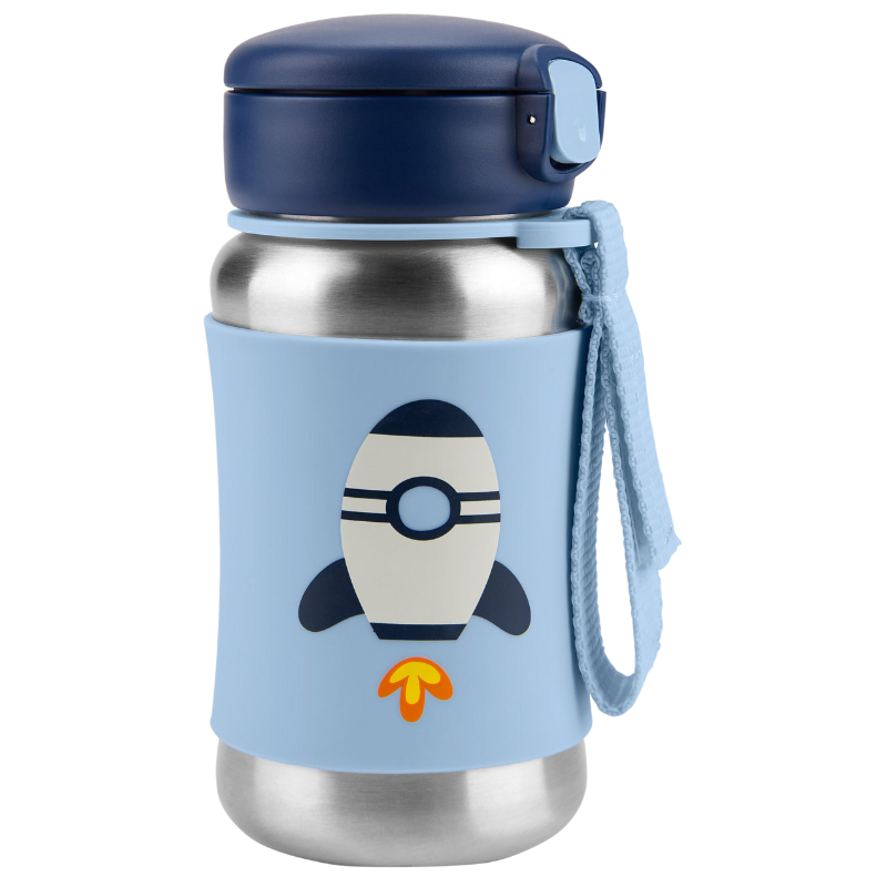 Spark Style Stainless Steel Straw Bottle