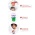 Zoo Stack & Pour Buckets