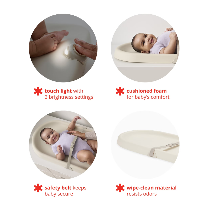 Nursery Style Light Up Changing Pad