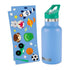 Stainless Steel Canteen Bottle With Stickers