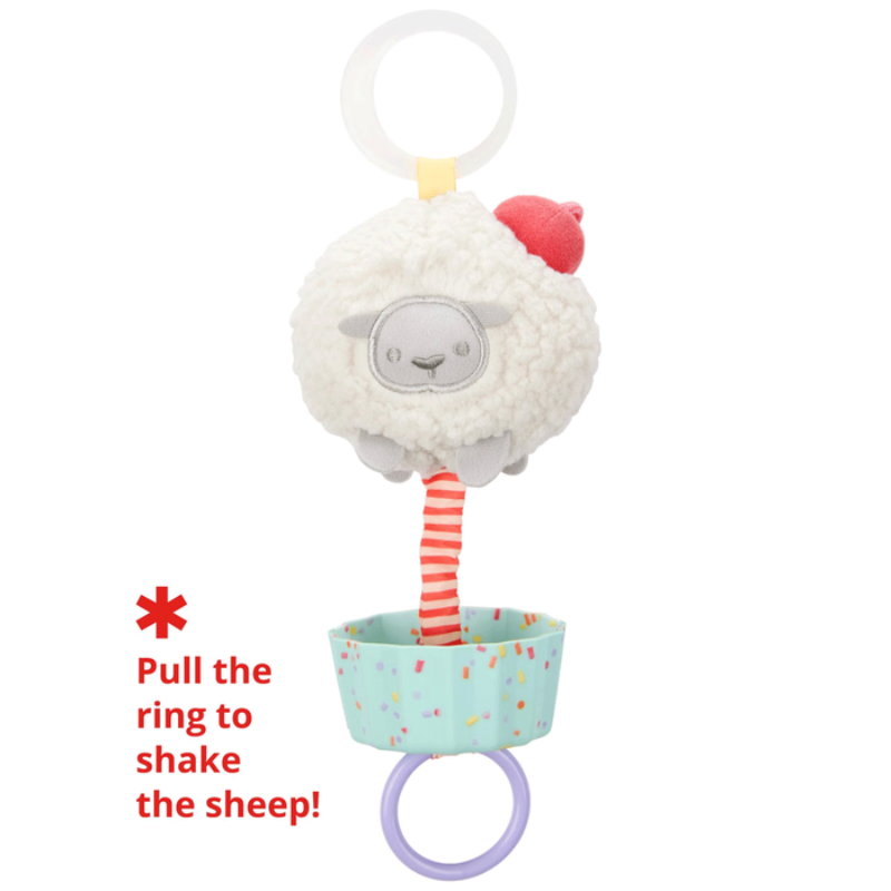 Sweet Sheep Jitter Stroller Toy | Snuggle Bugz | Canada's Baby Store