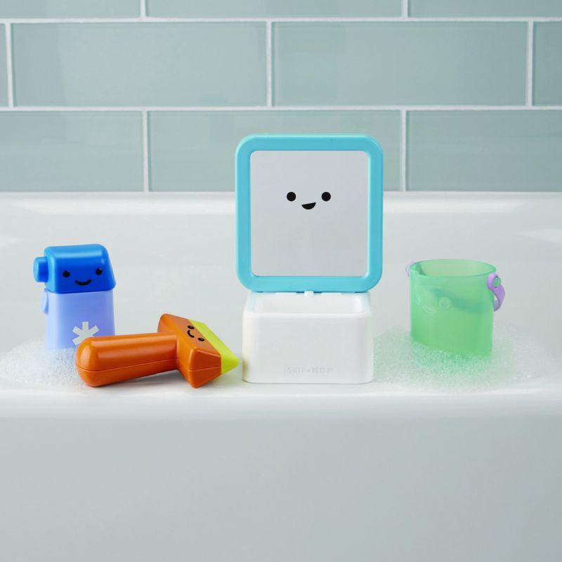 Fresh & Clean Mirror Fun Bath Toy Set