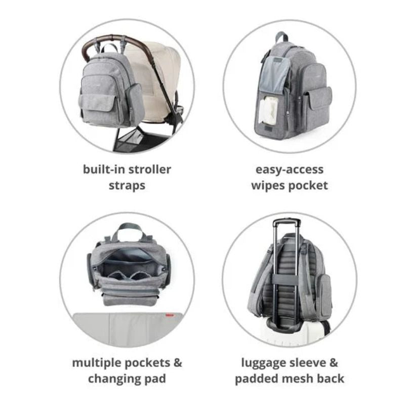 Luna Backpack Diaper Bag