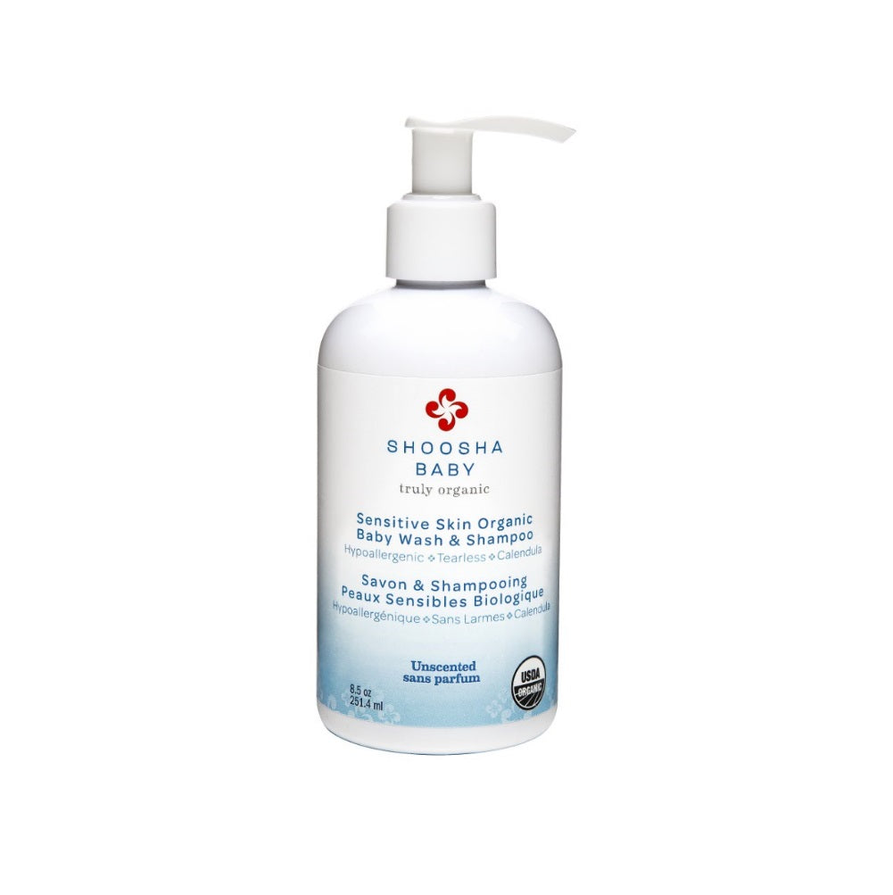 Organic Baby Wash & Shampoo - Unscented