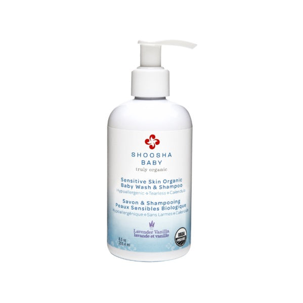 Organic Baby Wash & Shampoo-Lavendar Vanilla