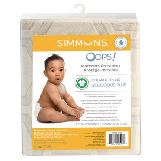 Oops- Simmons Mattress Protector Organic Plus