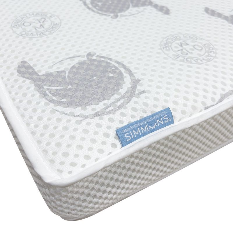 Nestled Organic Mini Mattress with Protector