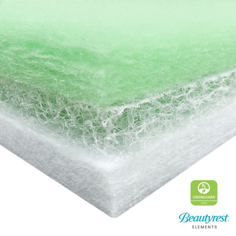 Nestled Exclusive Platinum Crib Mattress + Sheet Protector