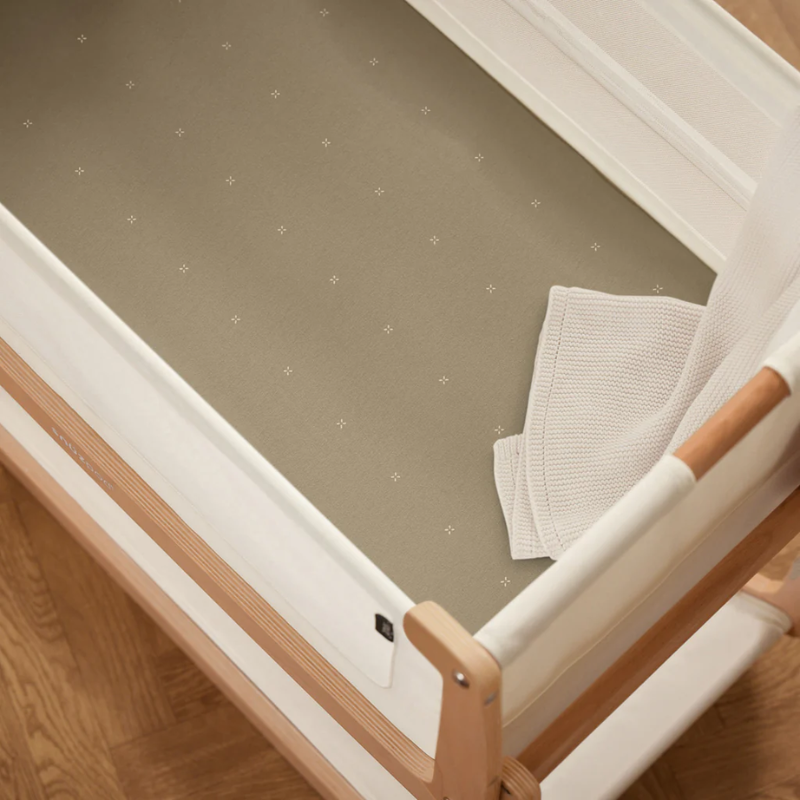 SnuzPod5 Bedside Bassinet 2 Pack Fitted Sheets