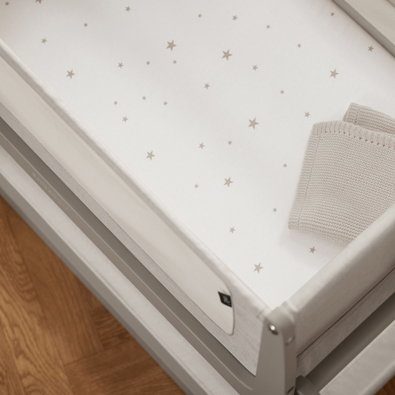 SnuzPod5 Bedside Bassinet 2 Pack Fitted Sheets