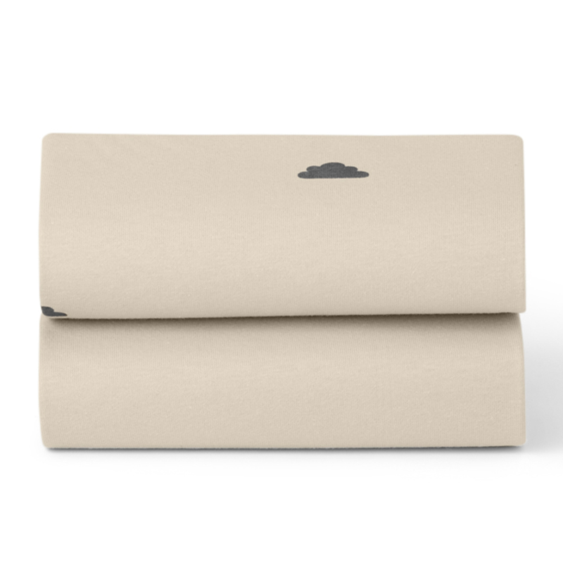 SnuzPod5 Bedside Bassinet 2 Pack Fitted Sheets