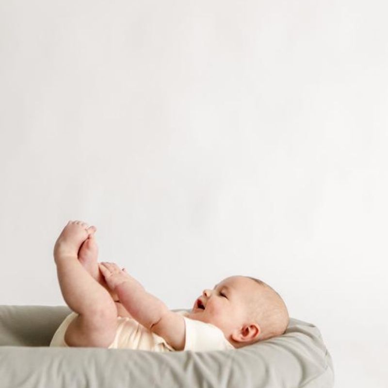 Infant Lounger Covers - Cotton Stone