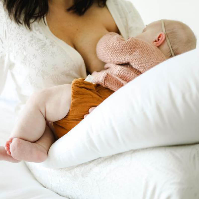 Boots shop feeding pillow