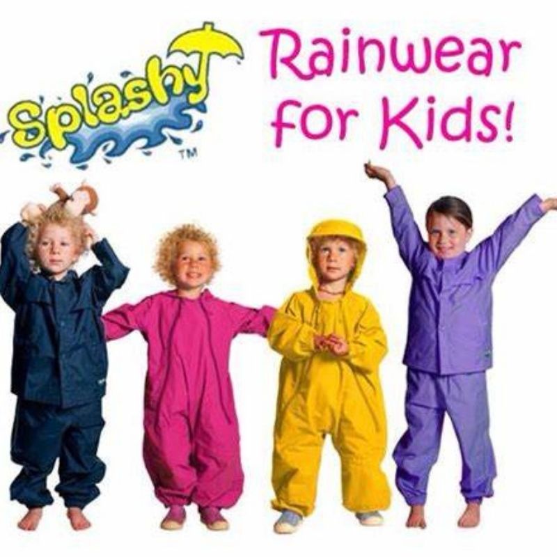 One Piece Rain and Mud Suit Hot Pink