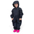 One Piece Rain and Mud Suit Black
