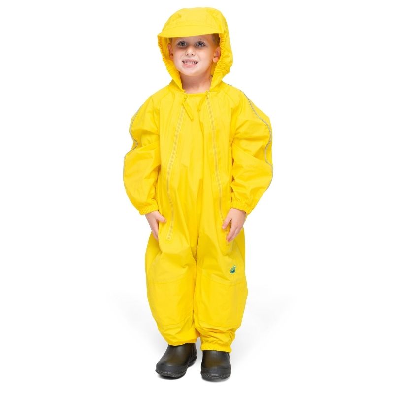 One Piece Rain and Mud Suit Yellow