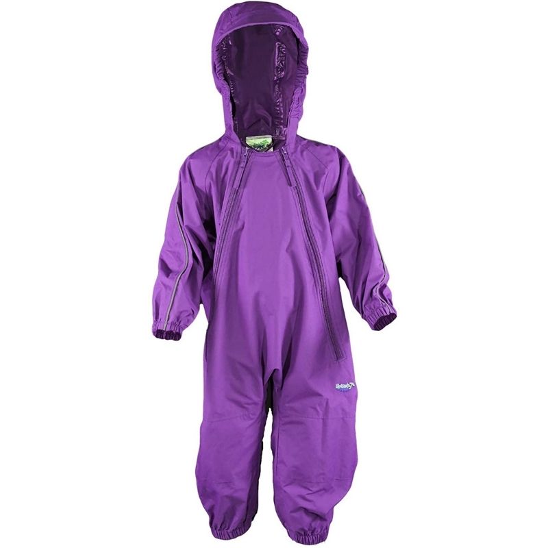 One Piece Rain and Mud Suit Purple