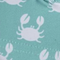 Crabes turquoises