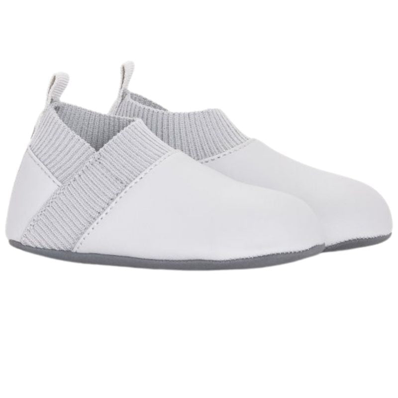 Yale Slip-On Baby Shoes Grey