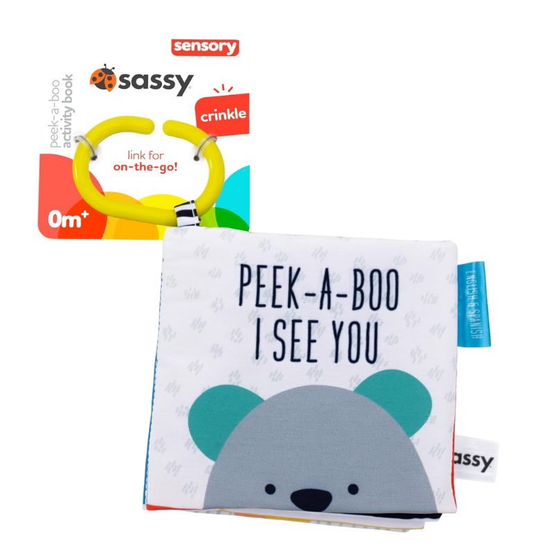 Peek-a-Boo Activity Book | Snuggle Bugz | Canada's Baby Store
