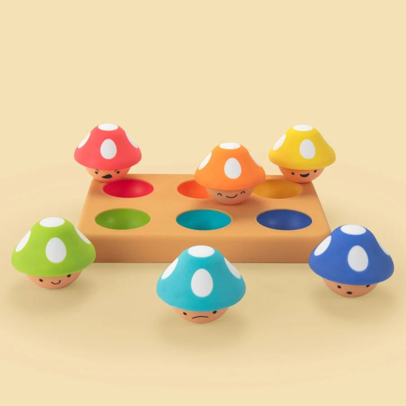 Matching Mushrooms Sorting Board