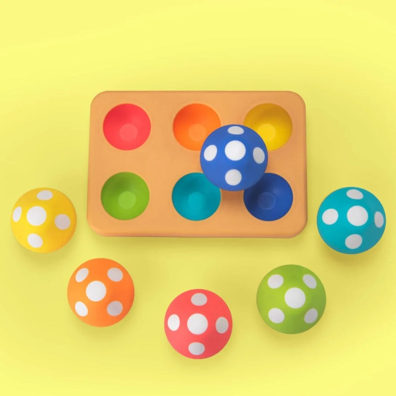 Matching Mushrooms Sorting Board