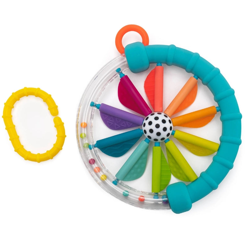 Cascading Colors Ring Rattle
