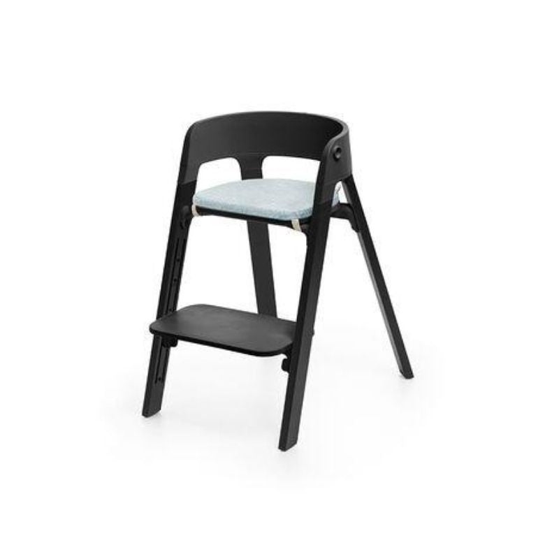 stokke steps cushion Steps Chair Cushion - Jade Twill | Snuggle Bugz