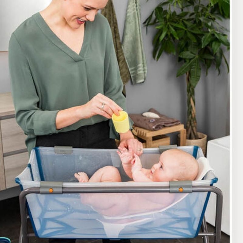 stokke flexi bath grey Flexi Bath Stand - Grey | Snuggle Bugz