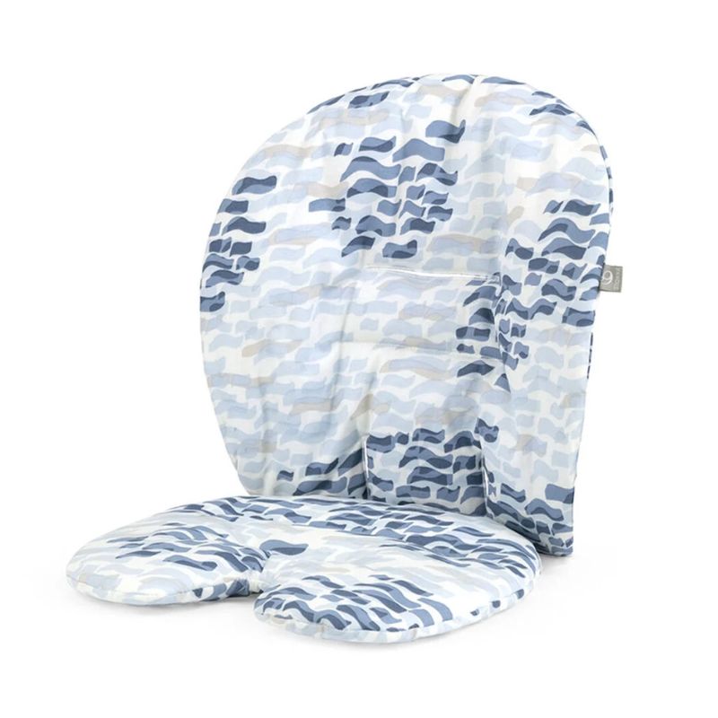 Steps Baby Cushion Waves Blue